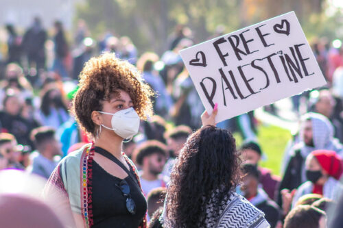 Protest against Israel & US aid to Israel and for a free Palestine on May 15th, San Francisco CA, 2021 [Patrick Perkins / Unsplash]