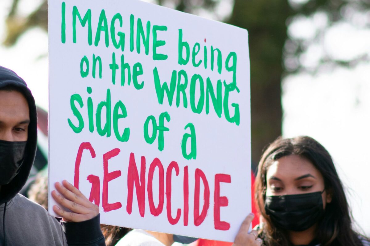 Protest against Israel & US aid to Israel and for a free Palestine on May 15th, San Francisco CA, 2021 [Patrick Perkins / Unsplash]